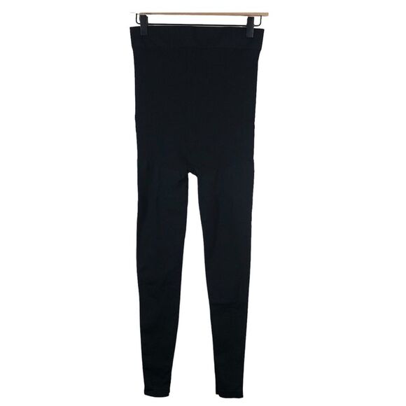 BLANQI Everyday Maternity Belly Support Full Coverage Seamless Leggings Black M - Picture 4 of 4